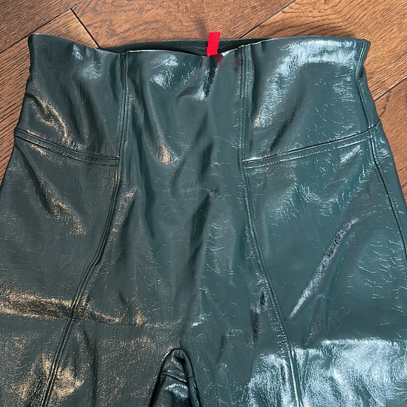 Spanx. Dark green leggings. Worn a handful of times. - Picture 2 of 3